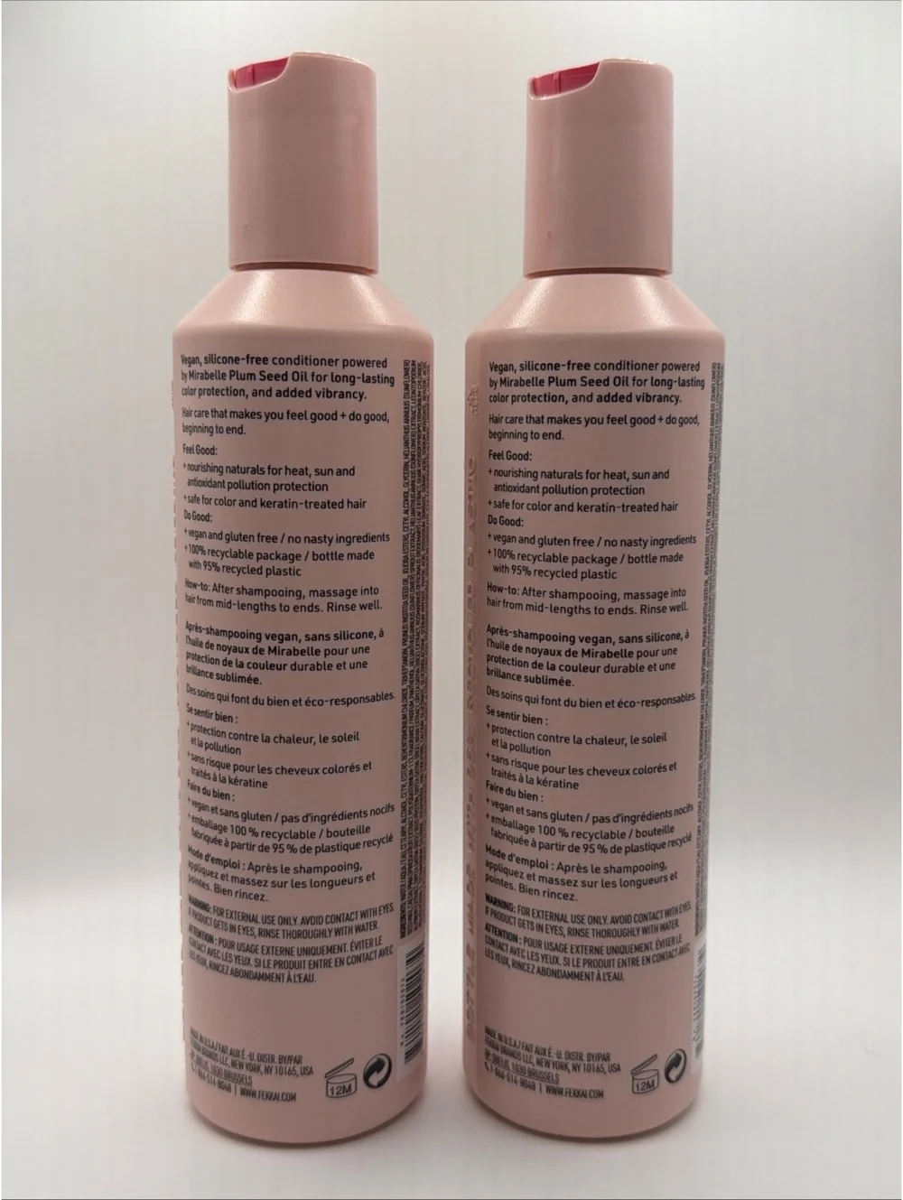 FEKKAI Technician Color Extended Color Vibrancy Conditioner 8.5 oz - Set Of 2